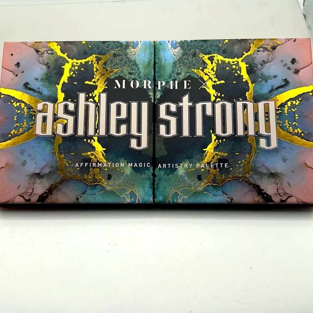 Morphe Ashley Strong affirmation magic eyeshadow artistry, palette, new.